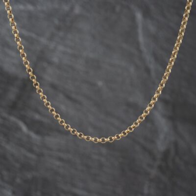 Pre-Owned 9ct Yellow Gold 26 Inch Belcher Chain 41162399