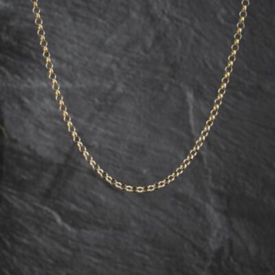 Pre-Owned 9ct Yellow Gold 18 Inch Belcher Chain 41162416
