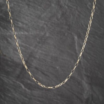 Pre-Owned 9ct Yellow Gold 20 Inch Belcher Chain 41162451
