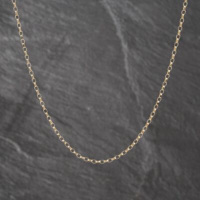 Pre-Owned 9ct Yellow Gold 24 Inch Belcher Chain 41162463