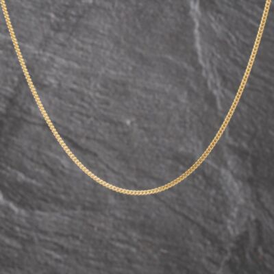Pre-Owned 9ct Yellow Gold 22 Inch Curb Chain 41162471