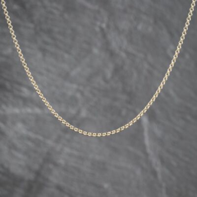 Pre-Owned 9ct Yellow Gold 16 Inch Belcher Chain 41162480