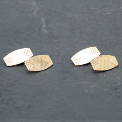Pre-Owned Vintage 9ct Yellow Gold Cufflinks 41191020