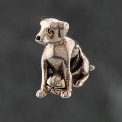 Pre-Owned Pandora Silver Dog Bead Charm 41221084