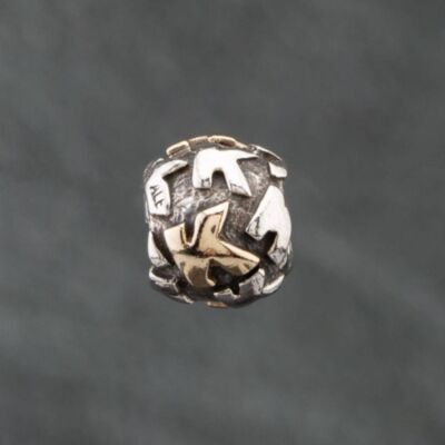 Pre-Owned Pandora Silver K Bead Charm 41221177