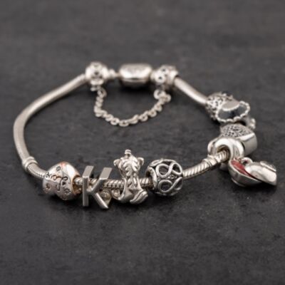 Pre-Owned Silver Pandora 8.5 Inch Charm Bracelet 41221183