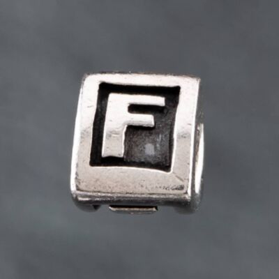 Pre-Owned Pandora Silver Initial F Charm 41221310