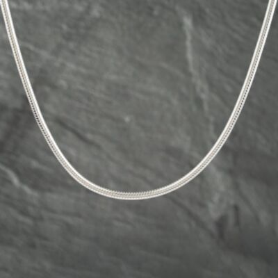 Pre-Owned Pandora Silver Pandora 16-20 Inch Snake Necklace 41221392