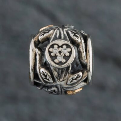 Pre-Owned Pandora Sterling Silver Infinity Family Tree Bead Charm 4122227