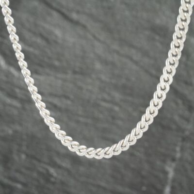 Pre-Owned Sterling Silver 23 Inch Curb Necklace 41251487