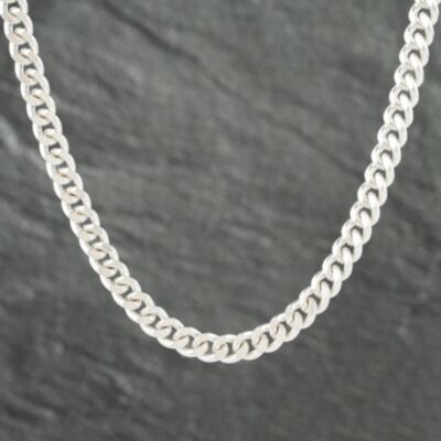 Pre-Owned Sterling Silver 28 Inch Curb Necklace 41251488