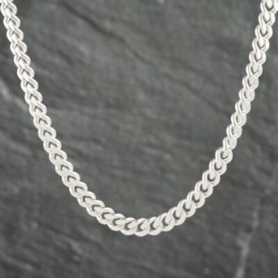 Pre-Owned Sterling Silver 22 Inch Curb Necklace 41251489