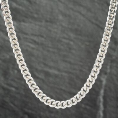 Pre-Owned Sterling Silver 24 Inch Curb Necklace 41251490