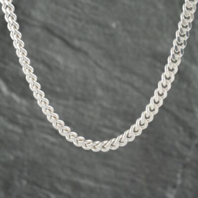 Pre-Owned Sterling Silver 20 Inch Curb Necklace 41251492
