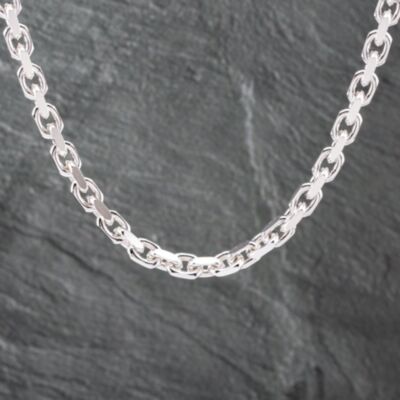 Pre-Owned Silver Heavy 20 Inch Belcher Chain 41251587