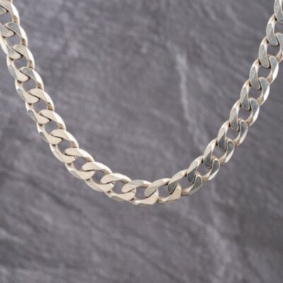 Pre-Owned Silver 20 Inch Curb Chain 41251654