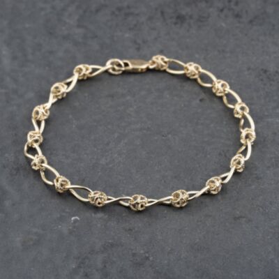 Pre-Owned 7.5 Inch Curb Chain Bracelet 41281371