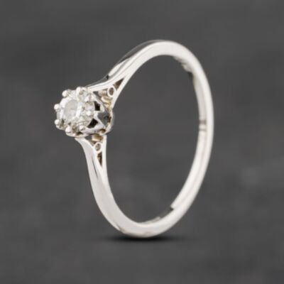 Pre-Owned Platinum Diamond Solitaire Ring 41481335