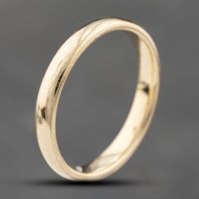 Pre-Owned 9ct Yellow Gold Plain 3.1mm Plain Wedding Ring 41871439