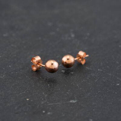Pre-Owned Rose Gold 4.5mm Ball Stud Earrings 43171409