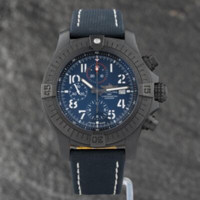 Pre-Owned Breitling Super Avenger Chronograph 48 Night Mission Watch V13375