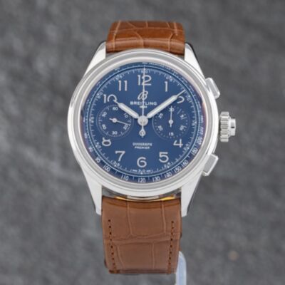 Pre-Owned Breitling Duograph Watch AB1510