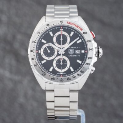 Pre-Owned TAG Heuer Mens Formula 1 Black Bracelet Watch CAZ2010