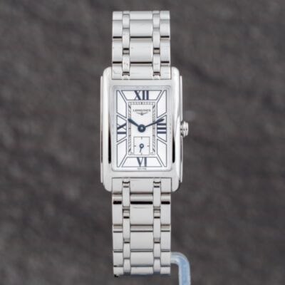Pre-Owned Longines Ladies Dolcevita Silver Bracelet Watch L52554756