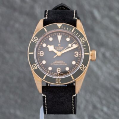 Pre-Owned Tudor Black Bay Bronze Watch M79250BA-0001
