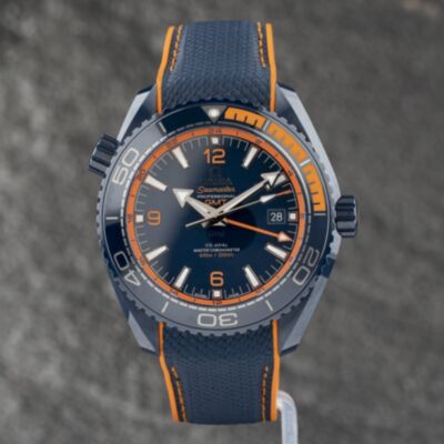 Pre-Owned OMEGA Seamaster Planet Ocean Big Blue Watch 2159246
