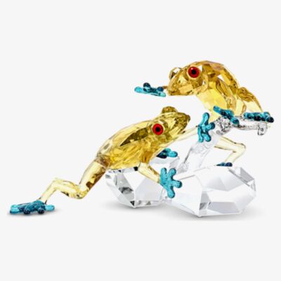 Swarovski Crystal Paradise Frogs Figurine 5522680