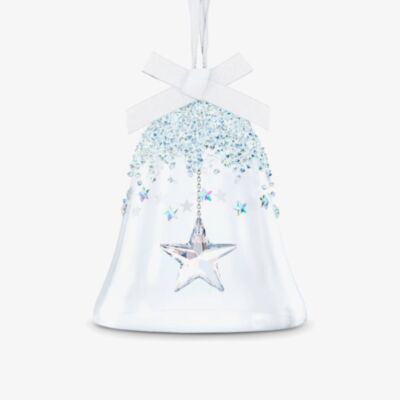 Swarovski Small Bell With Star Ornament 5545500
