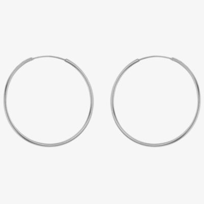 Sterling Silver 16mm Sleeper Hoop Earrings 8.51.2479