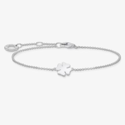 THOMAS SABO Silver Cloverleaf  Bracelet A1990-001-21-L19V