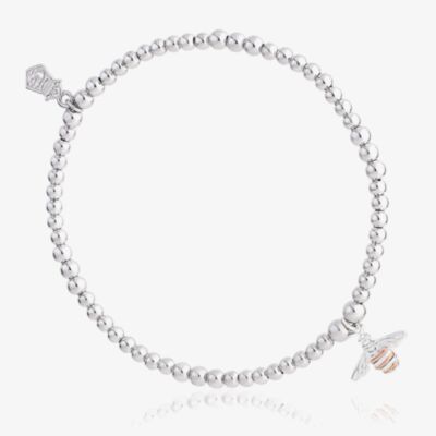 Clogau Beaded Honey Bee Bracelet 3SBB15