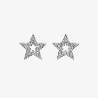 Hot Diamonds Striking Star Earrings DE554