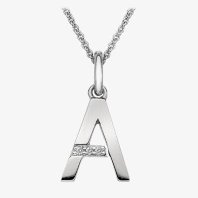 Hot Diamonds 'A' Micro Pendant DP401