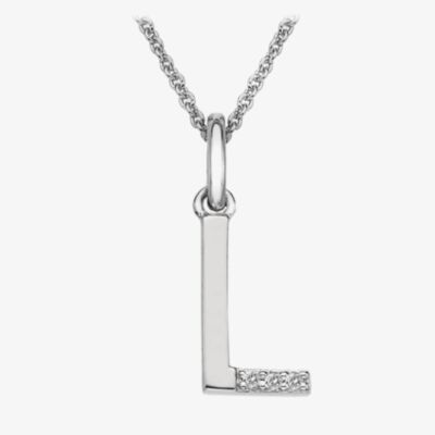 Hot Diamonds 'L' Micro Pendant DP412