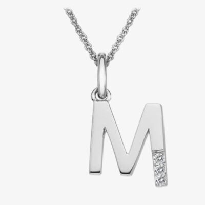 Hot Diamonds 'M' Micro Pendant DP413