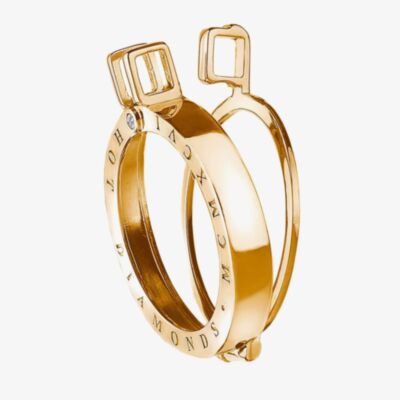 Hot Diamonds Emozioni Gold Plated Silver 25mm Coin Keeper DP522