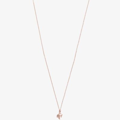 Emporio Armani Sentimental Rose Gold Tone Pendant Necklace EGS2834221