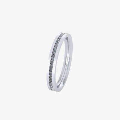 Platinum 0.30ct Channel-Set Diamond Eternity Ring (K 1/2) FET1779 K1/2