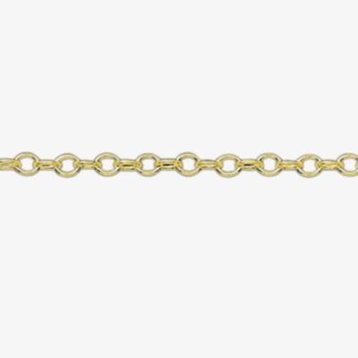 9ct Yellow Gold 24 Inch Trace Chain Necklace  G1416A24