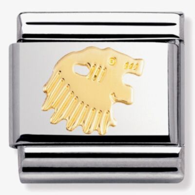 Nomination CLASSIC Gold Zodiac Leo Charm 030104/05