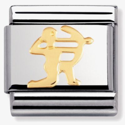 Nomination CLASSIC Gold Zodiac Sagittarius Charm 030104/09