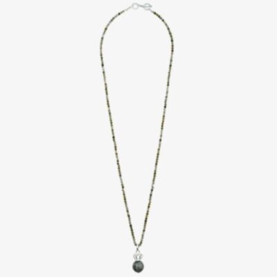 SENCE Bernadette Labradorite Crown Pendant V283