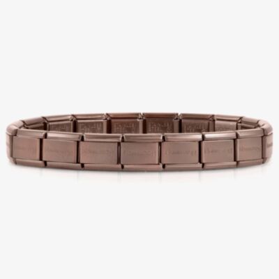 Nomination CLASSIC Matte Chocolate Brown Base Bracelet 030001/SI/036