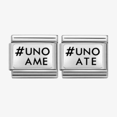 Nomination CLASSIC Silvershine #Uno Ame #Uno Ate Bundle 330109/30+330109/31