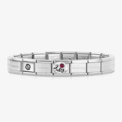 Nomination CLASSIC Composable July Birthstone Bracelet 030000 & 330505 07