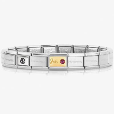Nomination CLASSIC Composable January Garnet Bracelet 030519/01